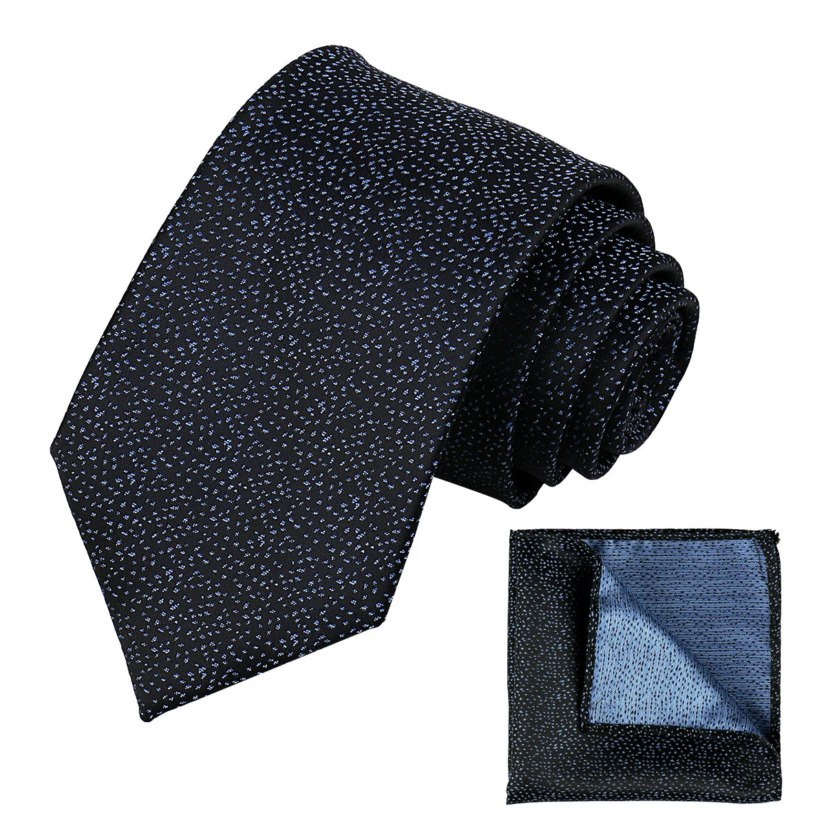 Tie Pocket Square For Men Business Set Necktie Handkerchief Set Jacquard Woven Floral Fashion Paisley Groom Groomsman Gifts