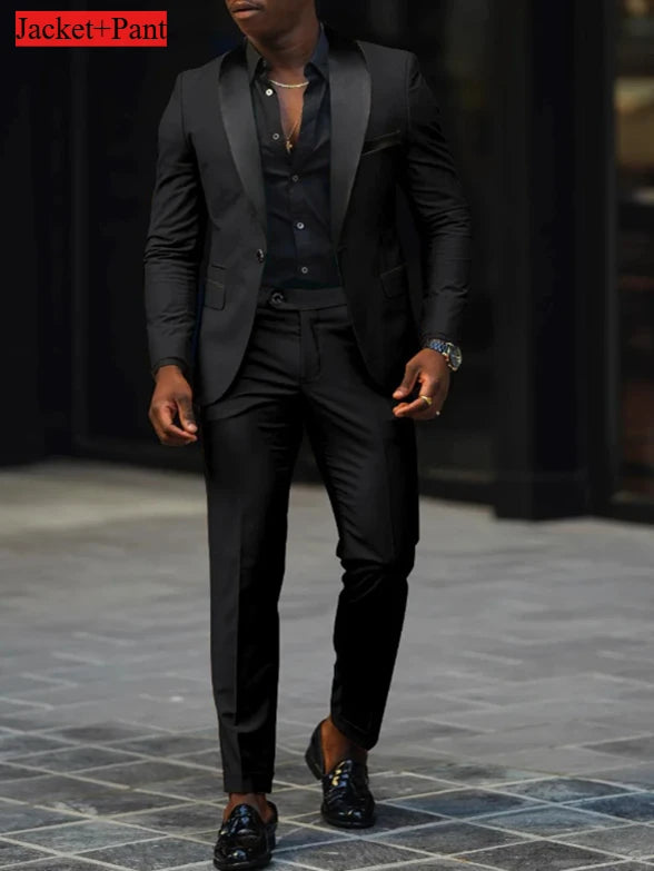 A Refined & Timeless Suit for Your Most Elegant Moments