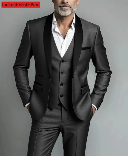 A Refined & Timeless Suit for Your Most Elegant Moments
