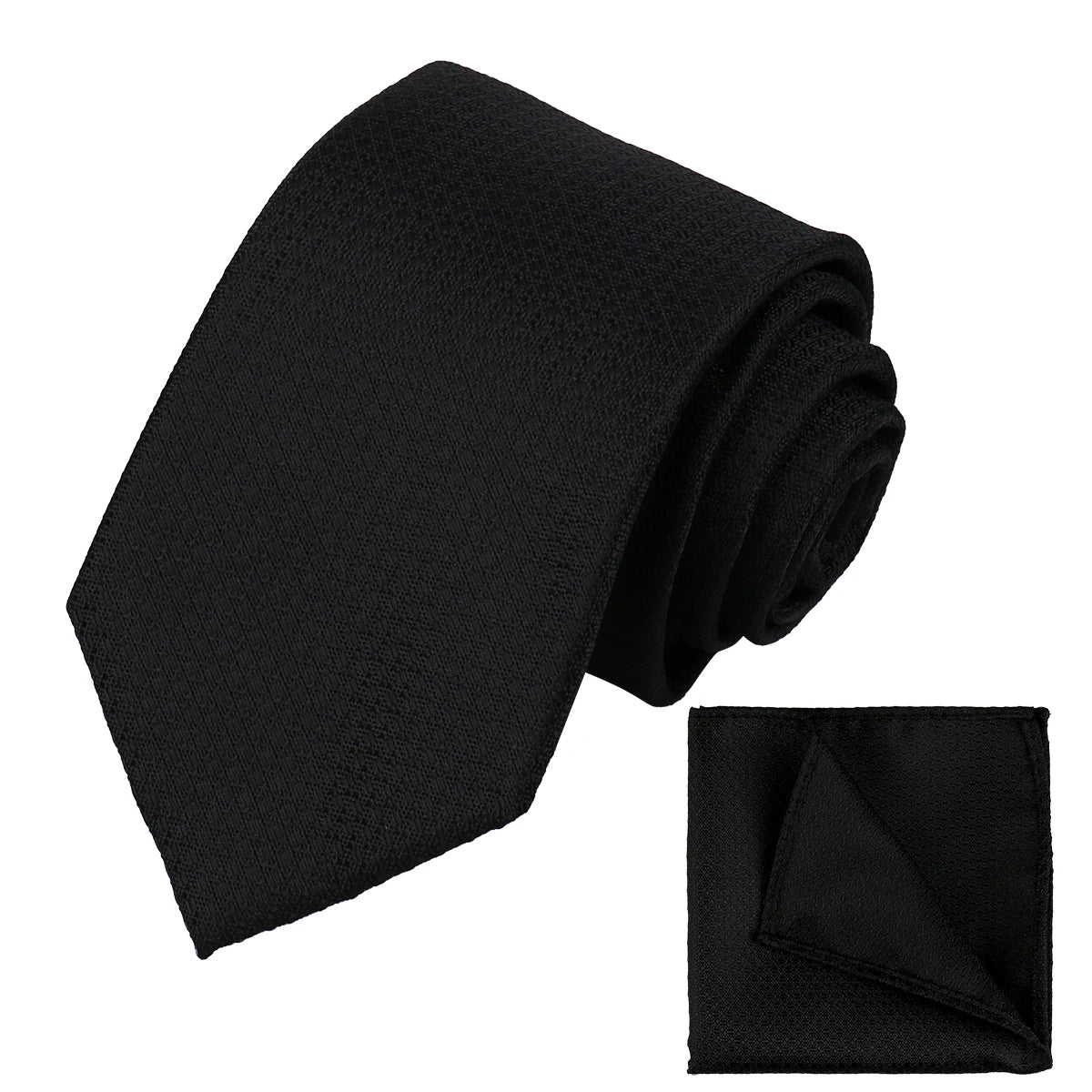 Tie Pocket Square For Men Business Set Necktie Handkerchief Set Jacquard Woven Floral Fashion Paisley Groom Groomsman Gifts