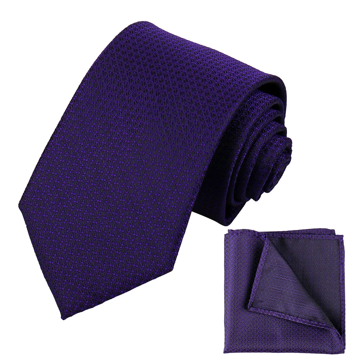 Tie Pocket Square For Men Business Set Necktie Handkerchief Set Jacquard Woven Floral Fashion Paisley Groom Groomsman Gifts