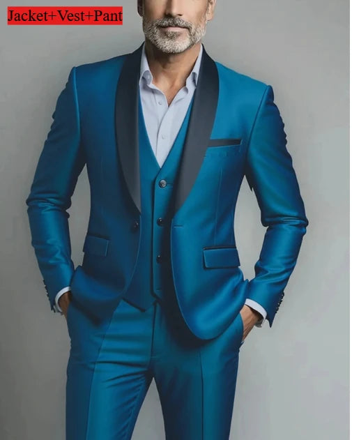 A Refined & Timeless Suit for Your Most Elegant Moments