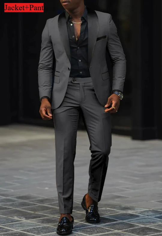 A Refined & Timeless Suit for Your Most Elegant Moments