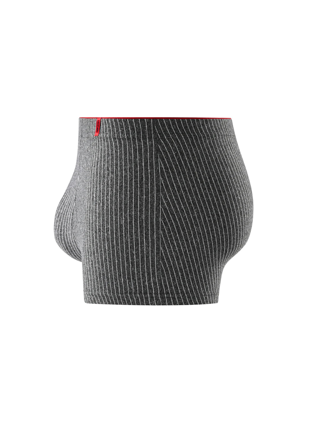 4 pieces of men's boxer underwear Soft, breathable and comfortable men's briefs Striped trendy personality casual loose boxers