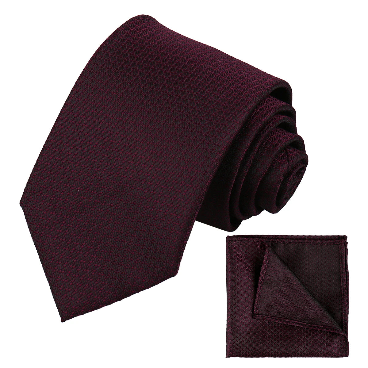 Tie Pocket Square For Men Business Set Necktie Handkerchief Set Jacquard Woven Floral Fashion Paisley Groom Groomsman Gifts