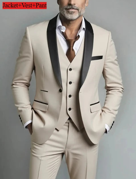 A Refined & Timeless Suit for Your Most Elegant Moments