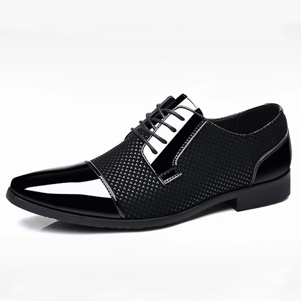 Men's Dress Shoes Modern Casual Shoes Business Formal low top lace up shoes