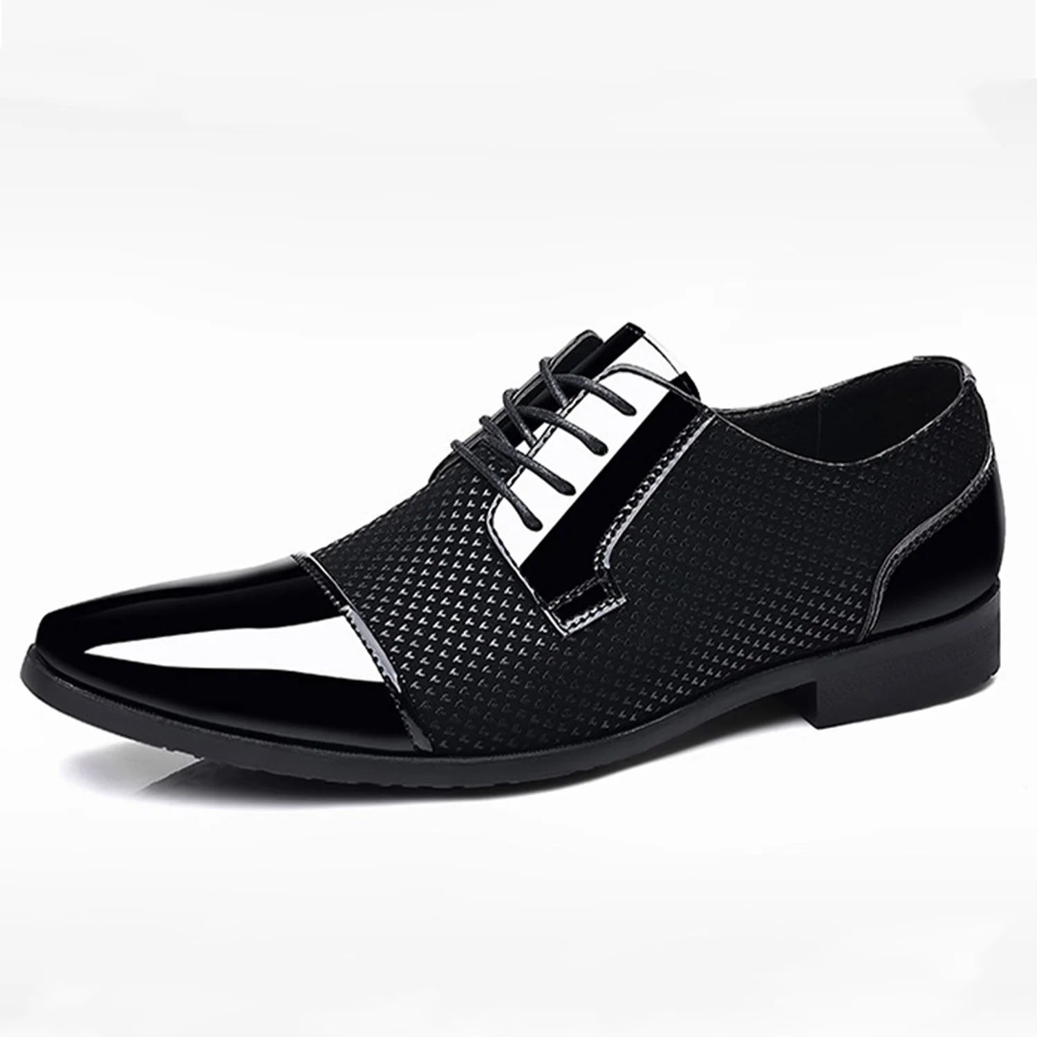 Men's Dress Shoes Modern Casual Shoes Business Formal low top lace up shoes