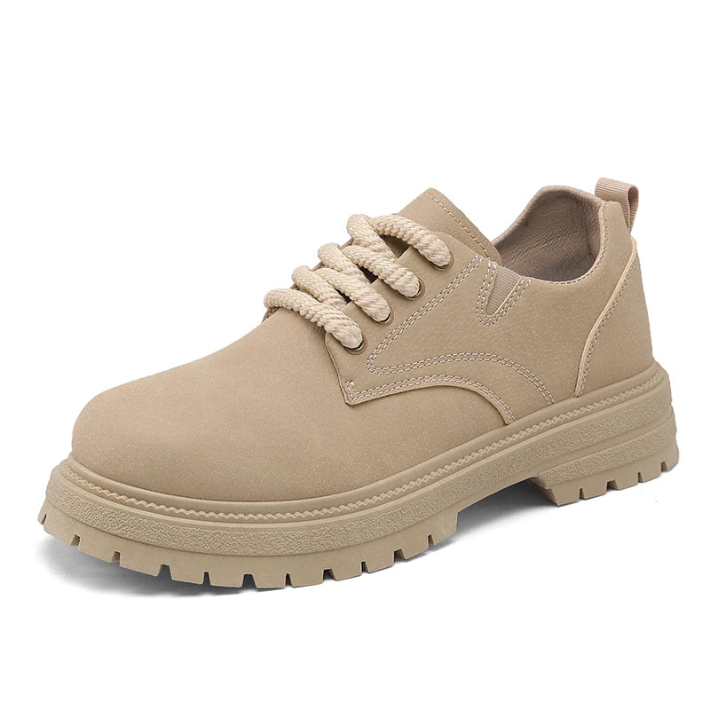 High Quality 2024 Men Casual Leather Business Tooling Shoes Comfy Thick Bottom Italian Male Shoes Antiskid Outdoor Oxford Shoes